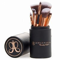 Набор кистей для макияжа Anastasia Beverly Hills 12 штук в тубе оптом в Пенза 